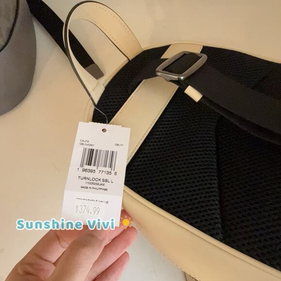 Coach Cream Backpack - Picture 4 of 7